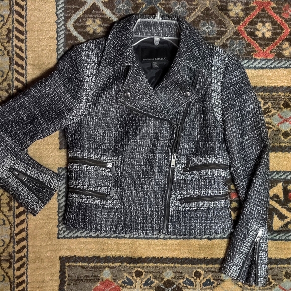 Banana Republic Moto Jacket 00 - Picture 4 of 5
